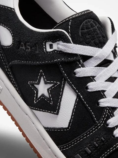 Converse sneakersy zamszowe AS-1 PRO kolor czarny A04144C