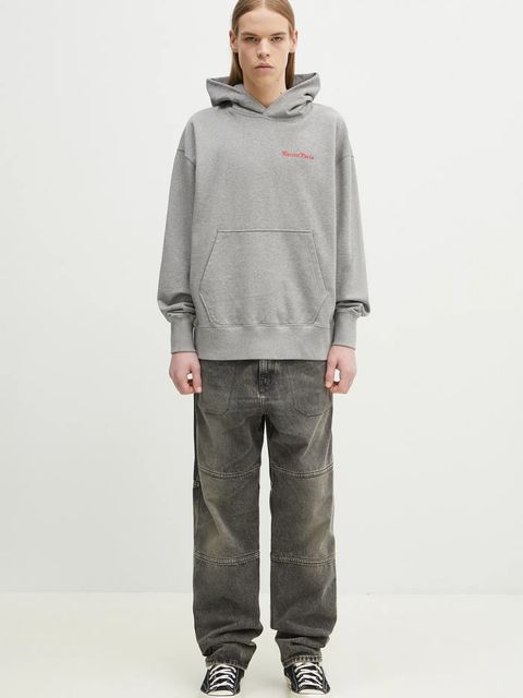 Kenzo bluza bawełniana x Verdy kolor szary z aplikacją FF58SW2404MF.94