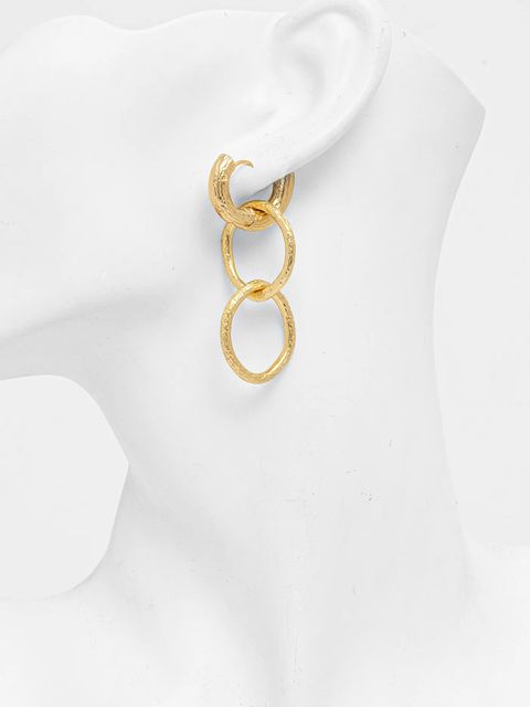 Sessun kolczyki pozłacane