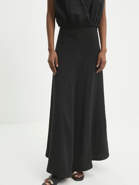 Answear.LAB bluzka i spódnica damski kolor czarny - zdjęcie produktu nr 2