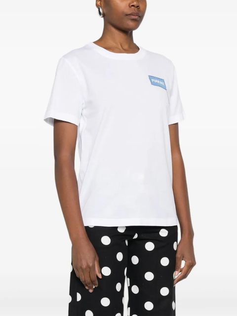 Marni logo-patch t-shirt - White