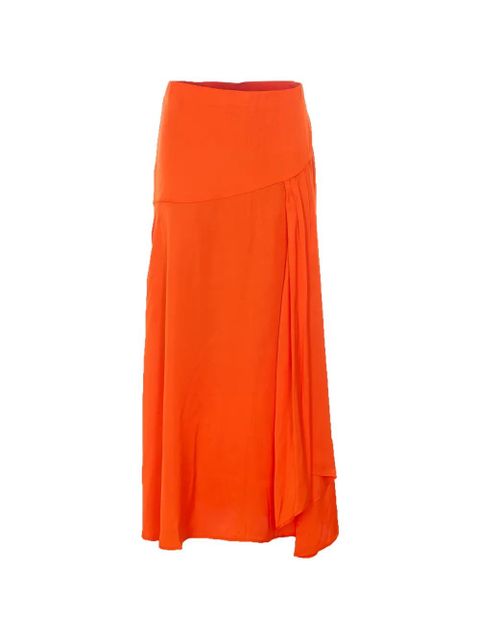 Essentiel Antwerp Jiselle pleated skirt - Orange - zdjęcie produktu nr 1