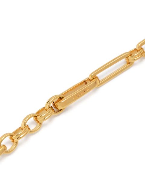 Missoma gold charm chained necklace