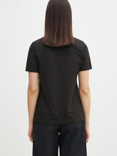 Kenzo t-shirt bawełniany damski kolor czarny FF52TS1504SG.99J