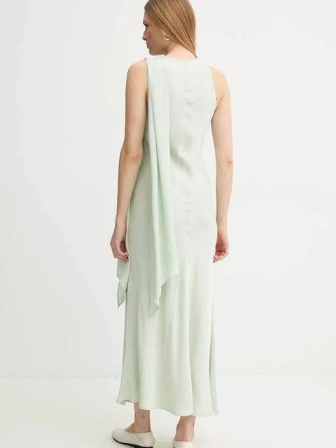 Day Birger et Mikkelsen sukienka Brielle kolor zielony maxi rozkloszowana DAY65243657