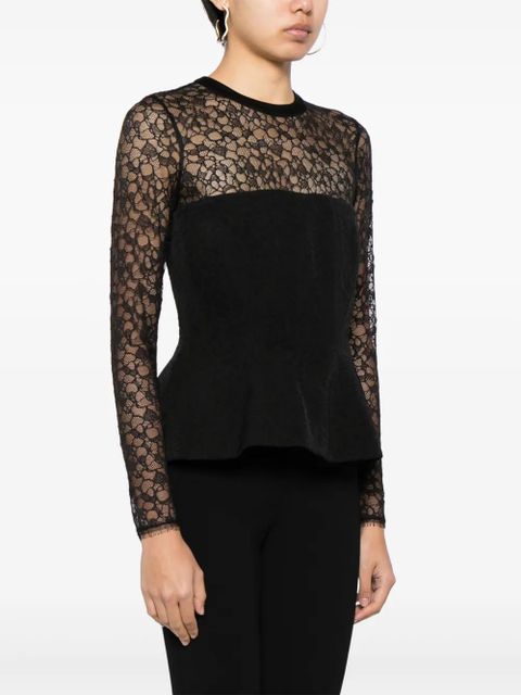 Simkhai Prima peplum top - Black - zdjęcie produktu nr 2