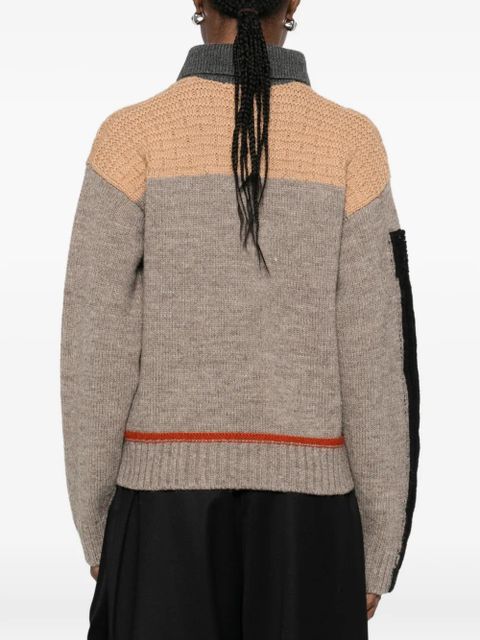 JW Anderson house polo sweater - Neutrals