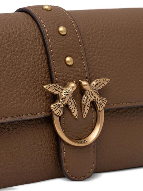 PINKO Love satchel - Brown