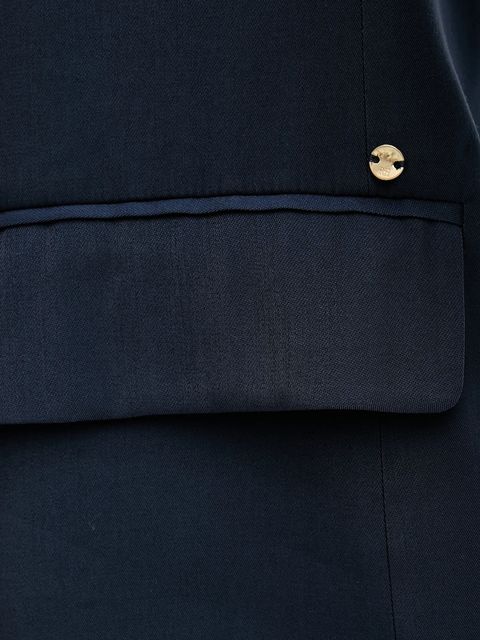 Pedro del Hierro marynarka kolor granatowy jednorzędowa gładka 6752170