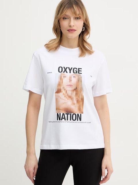 Patrizia Pepe t-shirt bawełniany - zdjęcie produktu nr 2