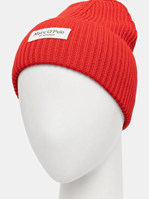 Marc O'Polo czapka kolor czerwony 600605901141