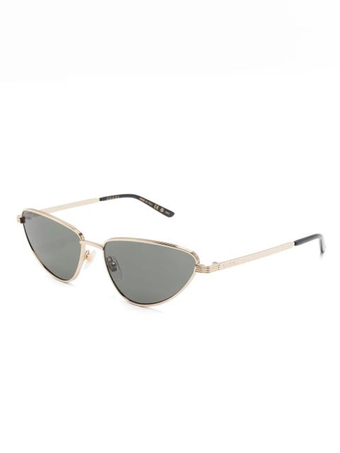 Gucci Eyewear cat-eye sunglasses - Gold - zdjęcie produktu nr 2