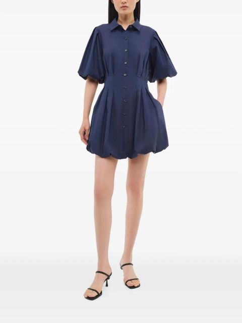 Simkhai Cleo balloon-sleeve mini dress - Blue - zdjęcie produktu nr 2