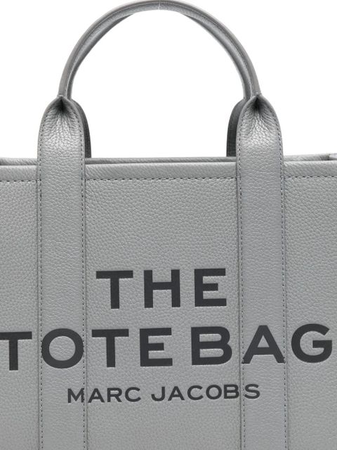 Marc Jacobs medium leather tote bag - Grey