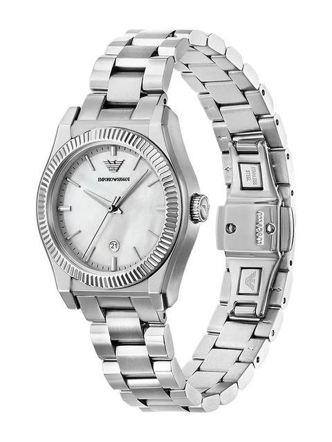 Emporio Armani zegarek damski kolor srebrny AR11723