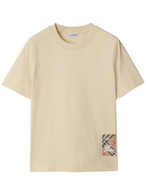 Burberry Vintage Check-patch T-shirt - Neutrals - zdjęcie produktu nr 1