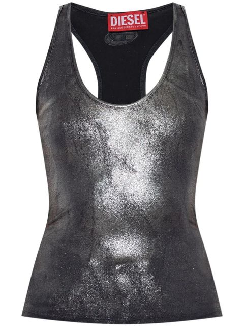 Diesel T-Ama tank top - Silver - zdjęcie produktu nr 1