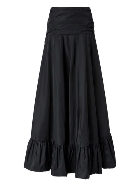 PINKO ruffled asymmetrical skirt - Black - zdjęcie produktu nr 2