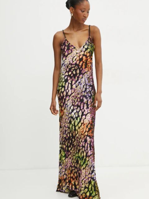 Forte Forte sukienka kolor czarny maxi prosta 13269_my dress