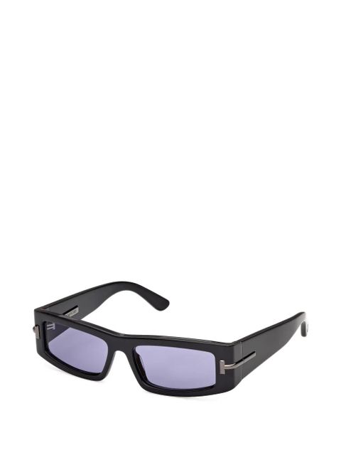 TOM FORD Icon rectangle-frame sunglasses - Black - zdjęcie produktu nr 2