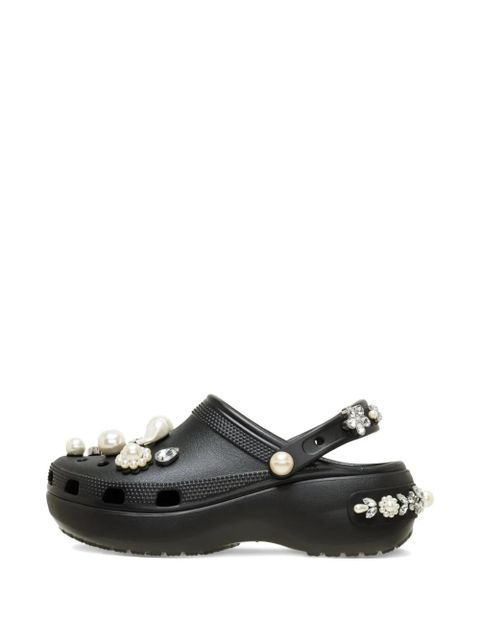 Simone Rocha x Crocs platform mules - Black