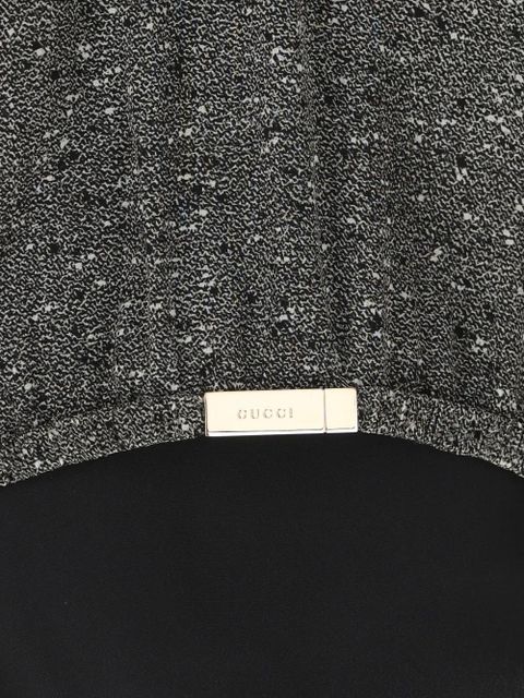 Gucci sleeveless bow-detail blouse - Grey