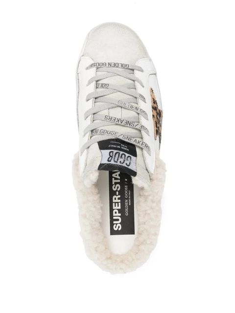 Golden Goose Superstar slip-on low-top sneakers - White