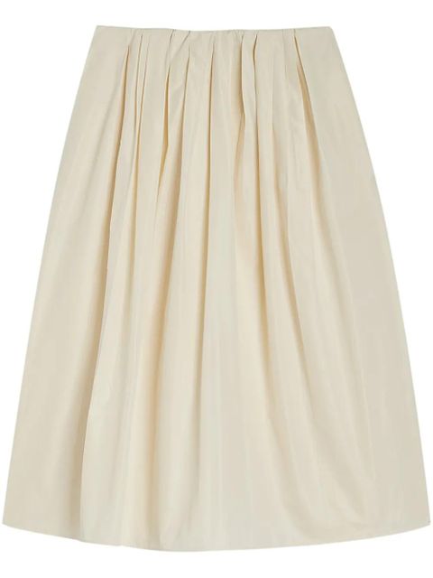 Jil Sander pleated skirt - Neutrals - zdjęcie produktu nr 1