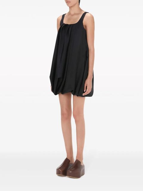 JW Anderson Twisted sleeveless minidress - Black