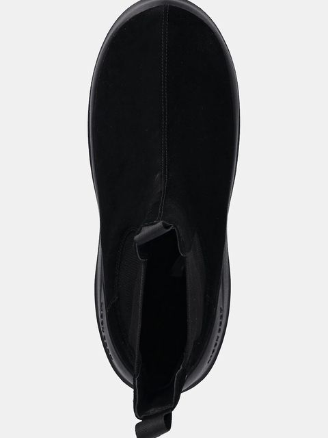 Moon Boot śniegowce zamszowe MB LUNA CHELSEA SUEDE