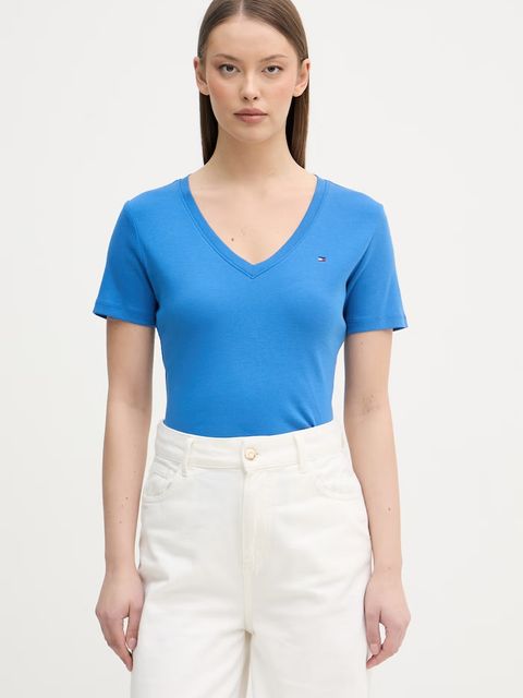 Tommy Hilfiger t-shirt damski bawełniany - zdjęcie produktu nr 1