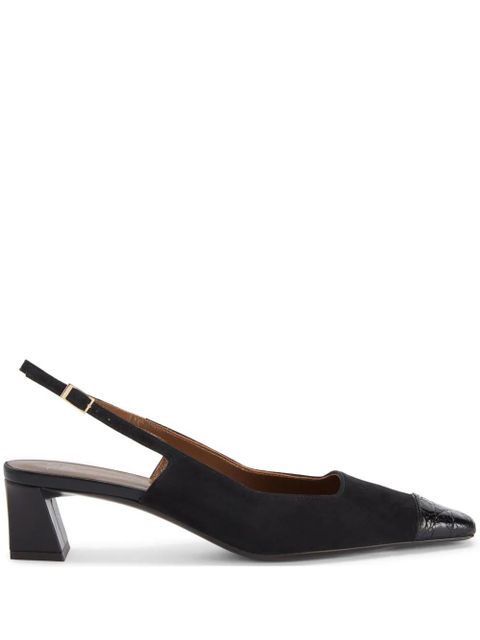 Giuseppe Zanotti 45mm Brendha Croco pumps - Black - zdjęcie produktu nr 1