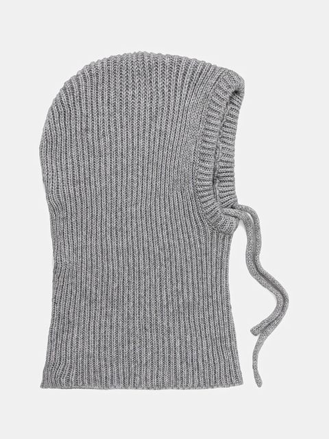 Answear.LAB kominiarka z wełną merino kolor szary - zdjęcie produktu nr 2