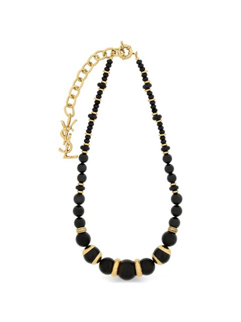 Saint Laurent Loulou beaded necklace - Gold - zdjęcie produktu nr 1