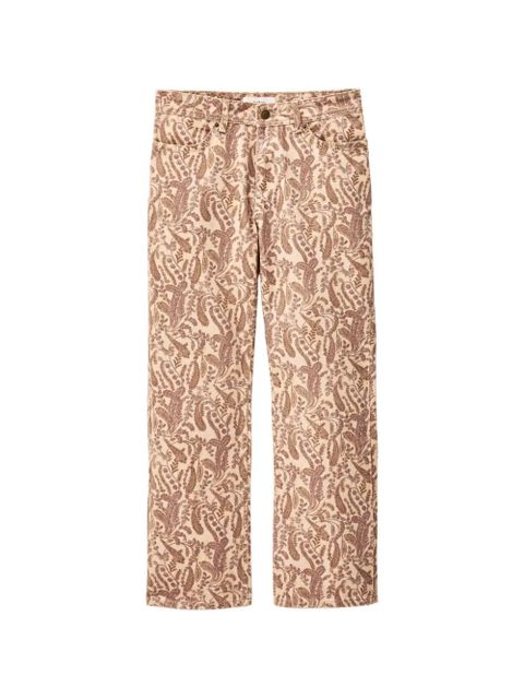 Ba&Sh Tooty paisleyprint jeans - Neutrals - zdjęcie produktu nr 1