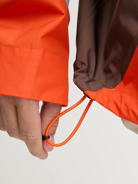 adidas TERREX kurtka outdoorowa Xploric 2.5L Anorak kolor brązowy JL9813