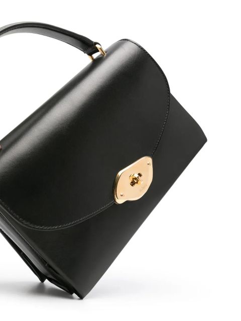 Mulberry Lana logo-engraved tote bag - Black