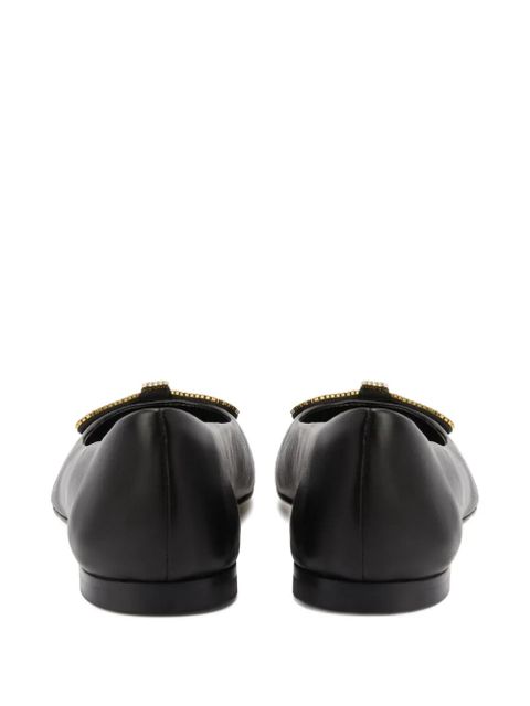 Giuseppe Zanotti Zari embellished flat - Black - zdjęcie produktu nr 2