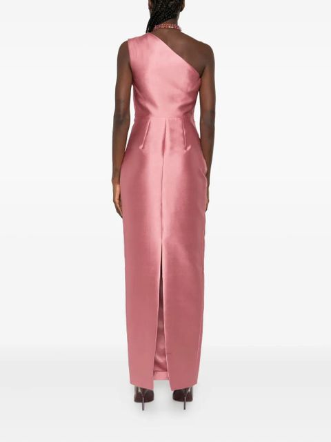 Solace London Kira one-shoulder maxi dress - Pink