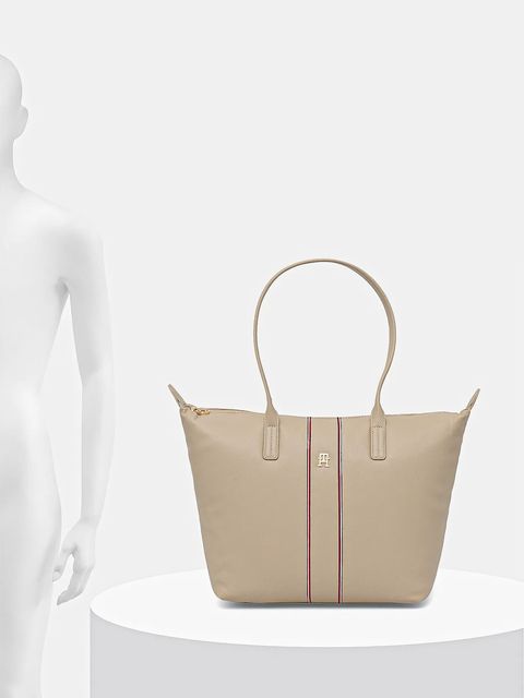 Tommy Hilfiger torebka kolor beżowy AW0AW17999 - zdjęcie produktu nr 2