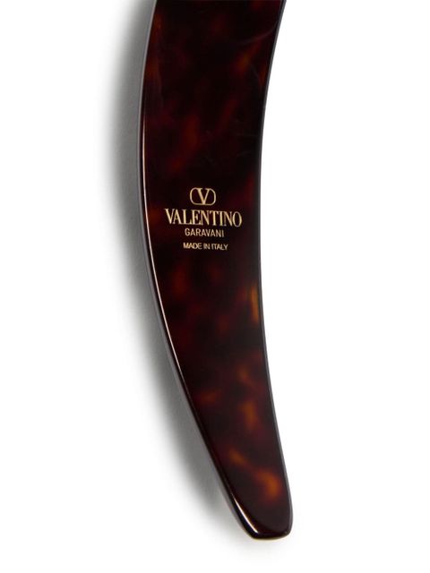 Valentino Garavani VLogo Signature headband - Brown - zdjęcie produktu nr 2