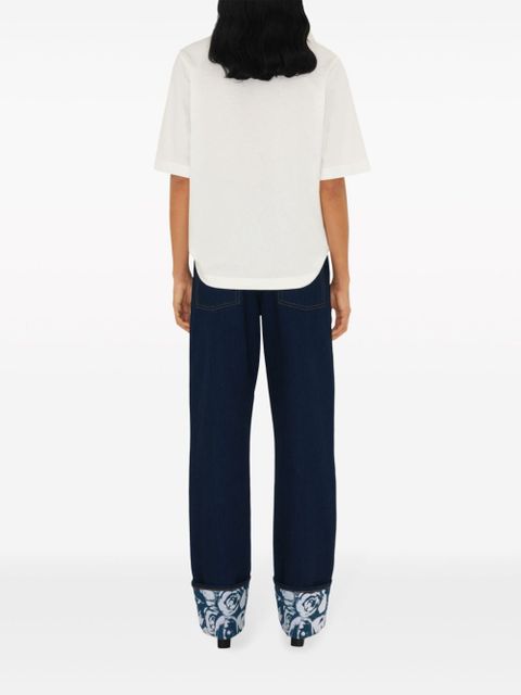 Burberry Equestrian Knight short-sleeve T-shirt - White