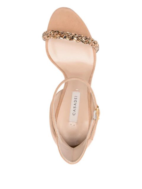 Casadei Cappa blade sandals - Neutrals