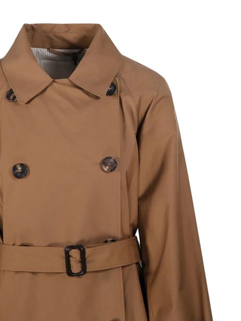 Max Mara belted double-breasted trench coat - Brown