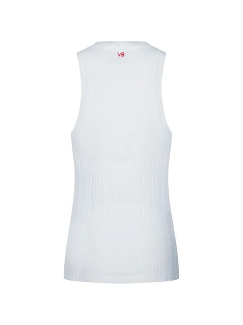 Victoria Beckham ribbed tank top - White - zdjęcie produktu nr 2