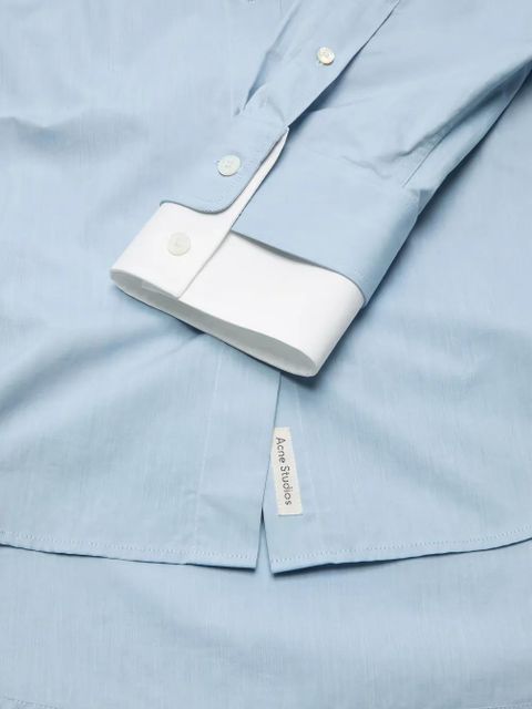 Acne Studios layred button-up - Blue