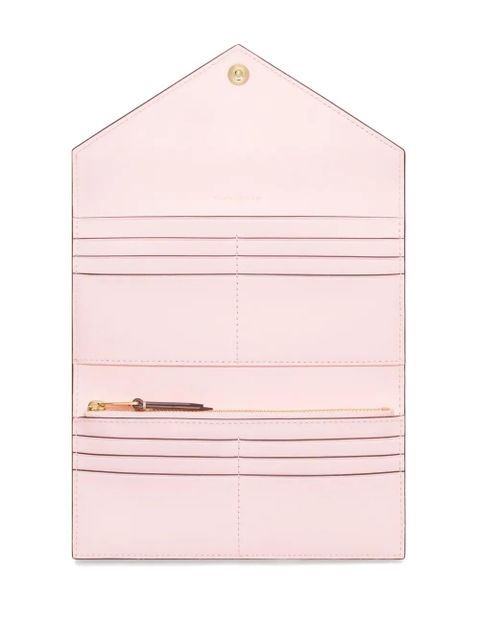 Tory Burch logo-monogram wallet - Pink