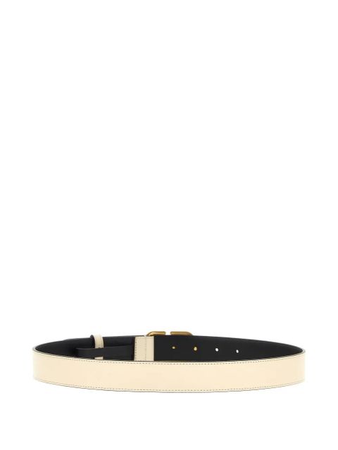 Valentino Garavani 30mm VLogo Signature belt - Neutrals