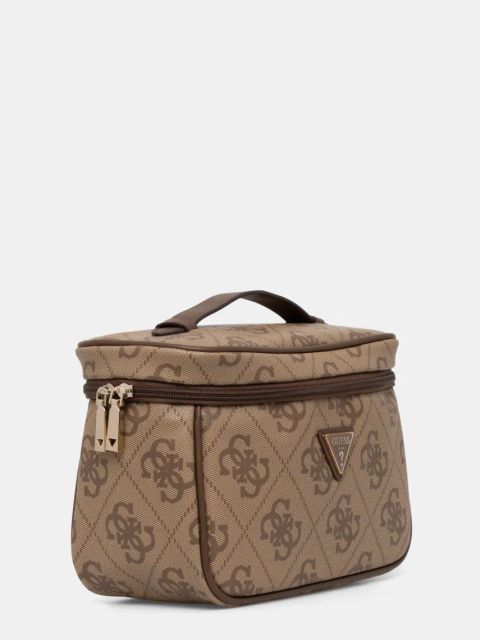 Guess kosmetyczka BERTA kolor brązowy TWO868 80390