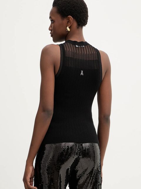 Patrizia Pepe top kolor czarny 8K0360 K310